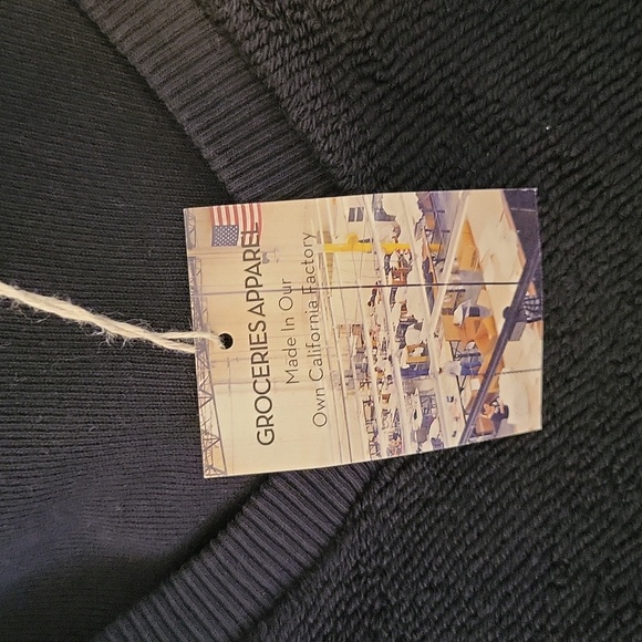 Groceries Apparel 100% Organic Cotton V-neck Sweater - Picture 6 of 9